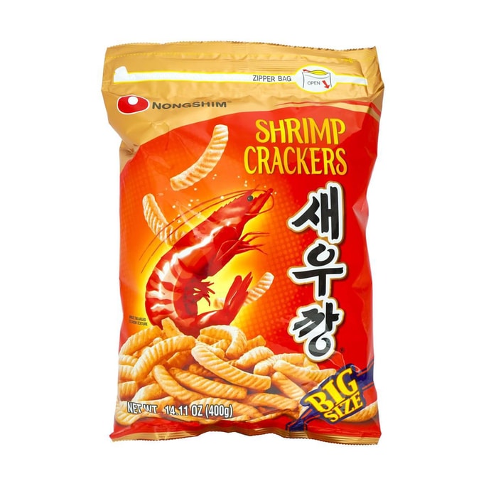 エビ風味クラッカー大きいサイズ400g