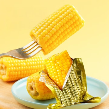 十月稻田 黄金玉米段 8段装 800g【黄糯玉米苞谷】【健康低脂东北玉米】【开袋免切】