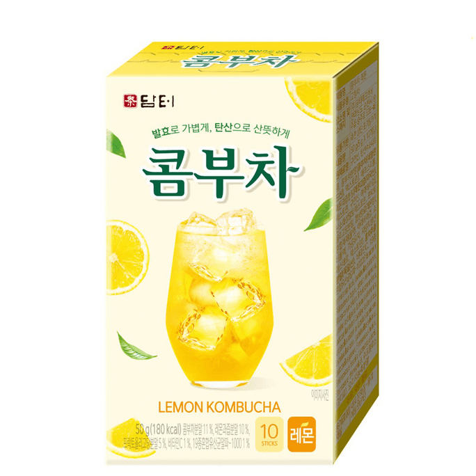 韩国DAMTUH丹特 零糖康普茶粉茶柠檬 5g x 10 片