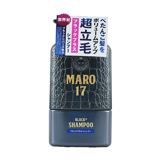 日本MARO17摩隆 男士膠原蛋白黑髮版洗髮精 清爽控油 防除無矽油 350ml