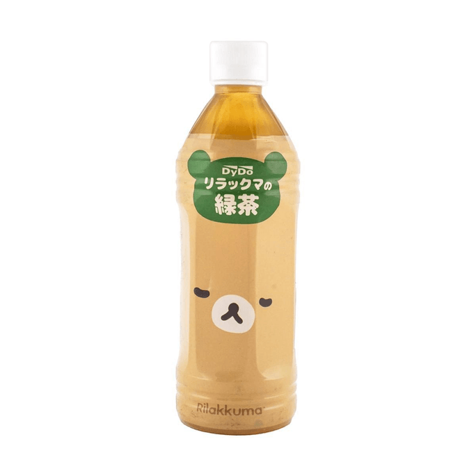 日本DYDO达亦多  轻松熊绿茶 500ml