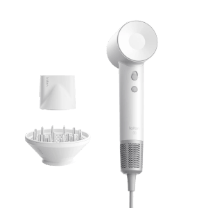 徕芬 SE 高速负离子吹风机 大功率速干不伤发家用电吹风筒 礼盒套装 【配2个风嘴】【白色】 节日送礼推荐