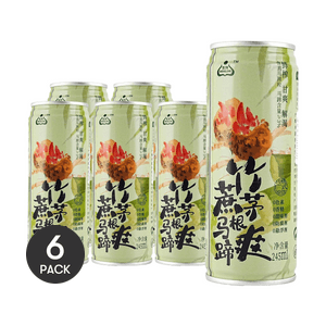 Sugarcane Imperata Water Chestnut Drink, Herbal Tea,8.28 fl oz *6【6 Pack】【Cantonese Health-Preserving Herbal Tea】
