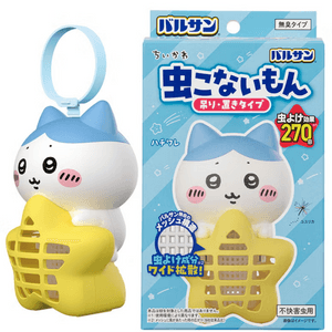 日本 LEC Chiikawa限定 吊り下げチャーム 蚊よけ虫よけ 携帯用チャーム 小八 1個入