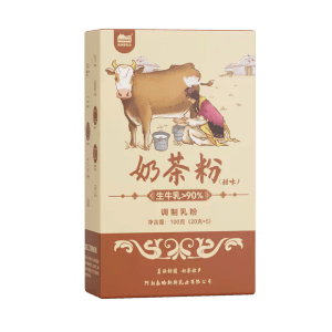 Xinjiang Milk Tea Powder, Original Flavor, Salty Milk Tea, Mix With Fresh Milk, 1 box