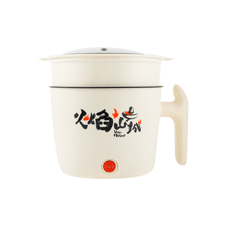 [Combo] Tangle Creamy Mushroom Pasta Multi , 3.7 oz *4 Bags + Multifunction Steam & Cooking Pot 18cm Colors May Vary 22