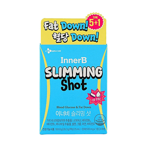 InnerB Slimming Shot 0.85 fl oz*6 packs 【Double Management】【Blood Glucose Support】【Body Fat Management】