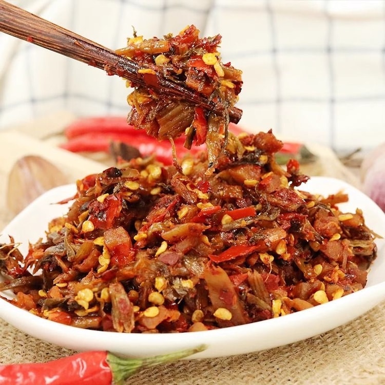 Lao Gan Ma Spicy Vegetable Guizhou Specialty Chili Mixed with Rice