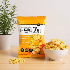 Protein Popchips ,Chicken Breast Crisps, Grilled Corn Flavor,1.55 oz【Healthy And Non-Fried】