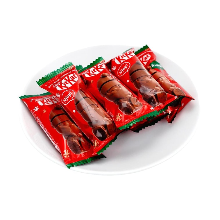 킷캣 크리스마스 산타 트리 선물 상자, 초콜릿 웨이퍼 비스킷, 8개입 [한정판] 9