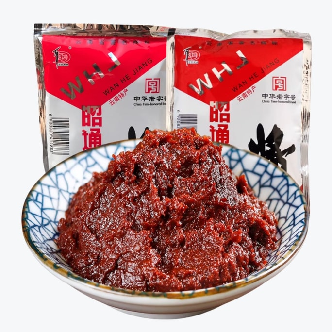 *Yunnan Zhaotong Fermented Bean Paste 150g *2-Pack Chili Sauce | For Rice Noodles & Stir-fry