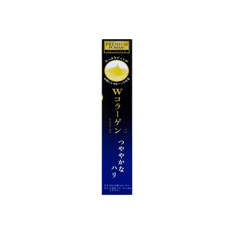 日本UTENA佑天兰 PREMIUM PURESA 双重胶原蛋白弹力保湿啫喱果冻面膜 3片入 3