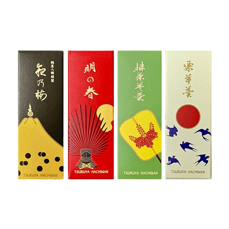 日本直郵】 日本日本其他鶴屋八幡大阪一口羊羹4條裝- Yami