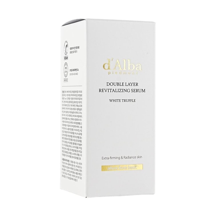 韩国D'ALBA黛尔珀 白松露​​双效焕活精华液 50ml 紧致提亮 100h持久保湿 纯素 清爽温和低刺激 6