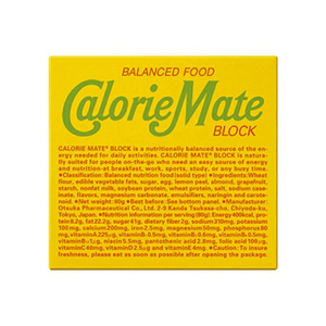 Calorie Mate Fruit Flavor 4 bars [Balanced Nutritional Food]