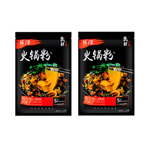 Hot pot noodles, wide noodles, instant Sichuan noodles, sweet potato noodles 266g*2 bags