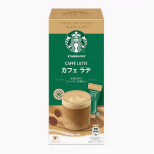 [일본 직배송] 스타벅스 인스턴트 커피 라떼 파우더 4팩 (10박스 이상 구매 시 배송비 별도)