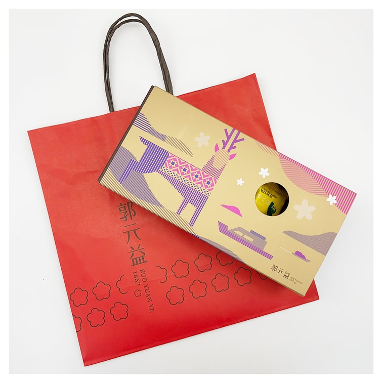 [台湾直邮]郭元益 金奖凤梨酥 252g 6入 7