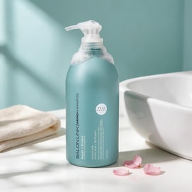 日本熊野油脂 Salon Link沙龙级氨基酸洗发水 干枯毛躁柔顺 1000ml