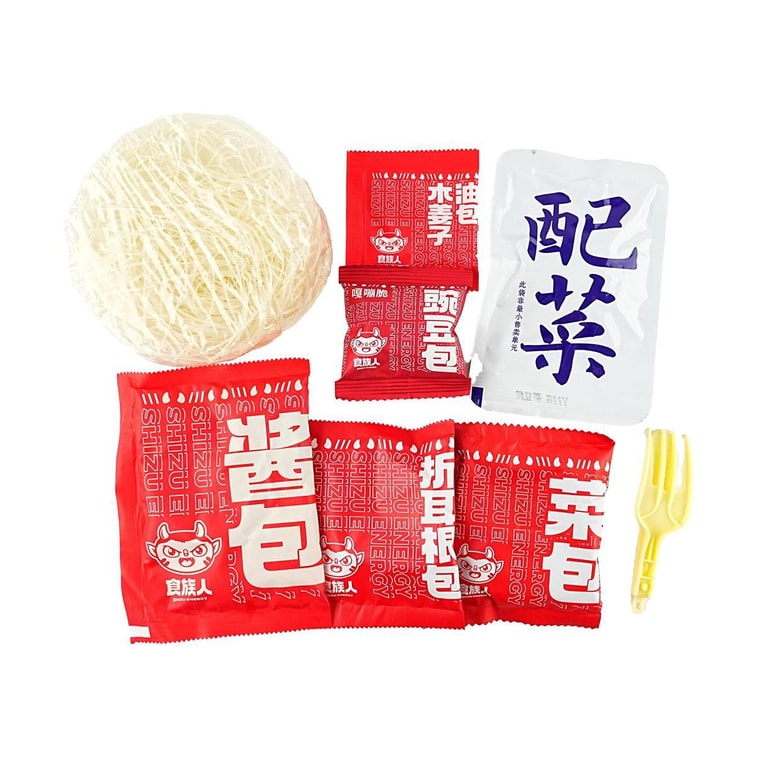 食族人 貴州風味紅酸湯粉 沖泡免煮米粉米線 147g【多重風味 濃鬱上頭】 10