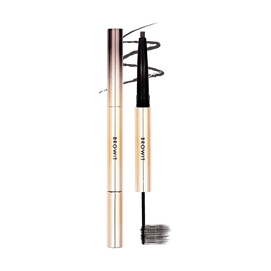 泰國BROWIT 超細雙頭眉筆染眉膏 多效可用睫毛膏 防水防汗 24小時不脫妝 滋養眉毛 0.16g+1.26g #Dark Brown 深棕