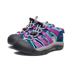 KEEN Kids Newport Boundless Adventure Sandal - Legion Blue/Willowherb US J5