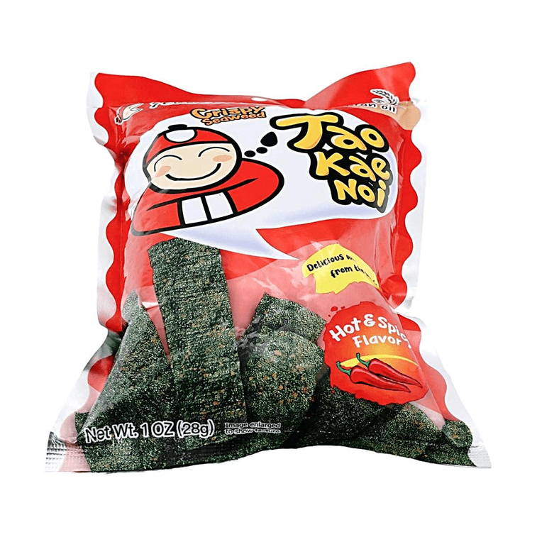 Crispy Seaweed Hot & Spicy Flavor, 1.12 oz (Packaging May Vary) 7