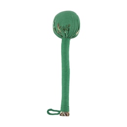 川岛屋 养生艾草锤按摩棒 经络拍打锤 疏通肩颈按摩放松 30cm 绿色