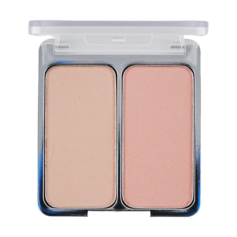 韩国2AN 双色腮红 低饱和 暖色调 微闪低调日常 微收缩色 #8 Nude Haze 裸米色+裸玫瑰色 4.5g*2 5