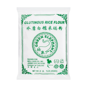绿象 水磨糯米粉 454g【可制作Q弹麻薯&汤圆元宵&雪媚娘&冰皮月饼】