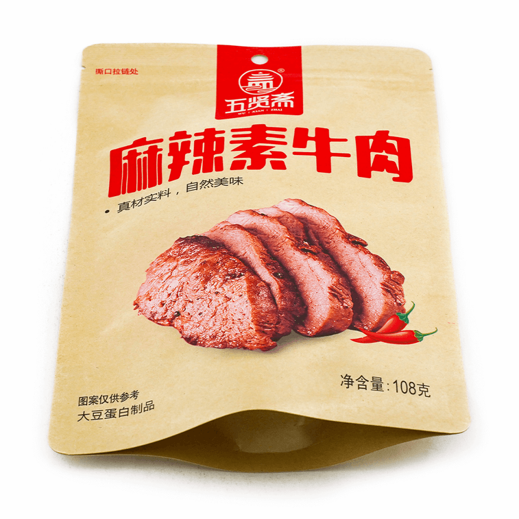 五贤斋 麻辣素牛肉 108g 3