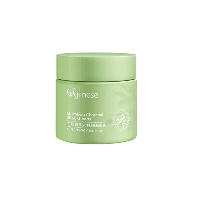 [중국 직배송] 오우주 대나무 숯 클렌징 머드 마스크 (블랙헤드 제거, 모공 축소, 여드름 완화), 150g*1개