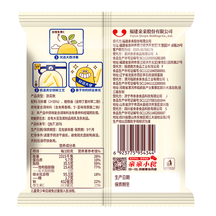 Peppercrunch Good Luck Original Cut Potato Chips 20g * 2 Packs 3
