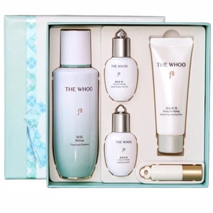 Bichup Treatment Essence Set Bichup Essence 130ml + Gong Jin Hyang Brightening Balancing Toner 20ml + Emulsion 20ml + Cleansing Foam 40ml + Lip Balm 1pc