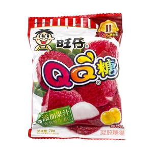 QQ Soft Candy Lychee Flavor 70g 
