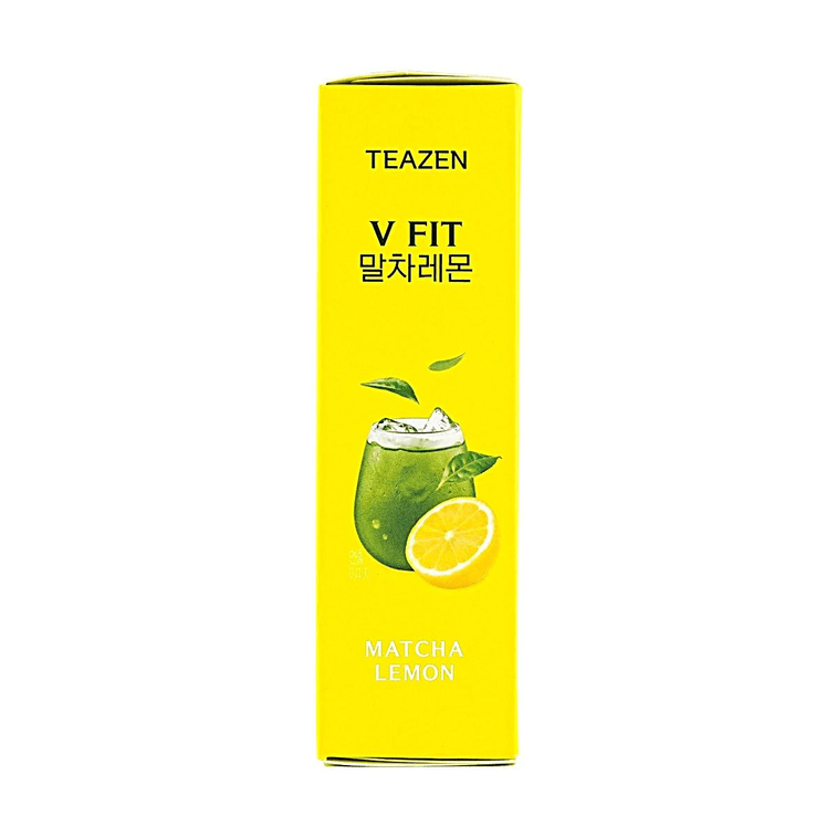 V FIT 말차 레몬 클렌징 드링크 믹스, 10개입 (1.41oz)【저칼로리】 3