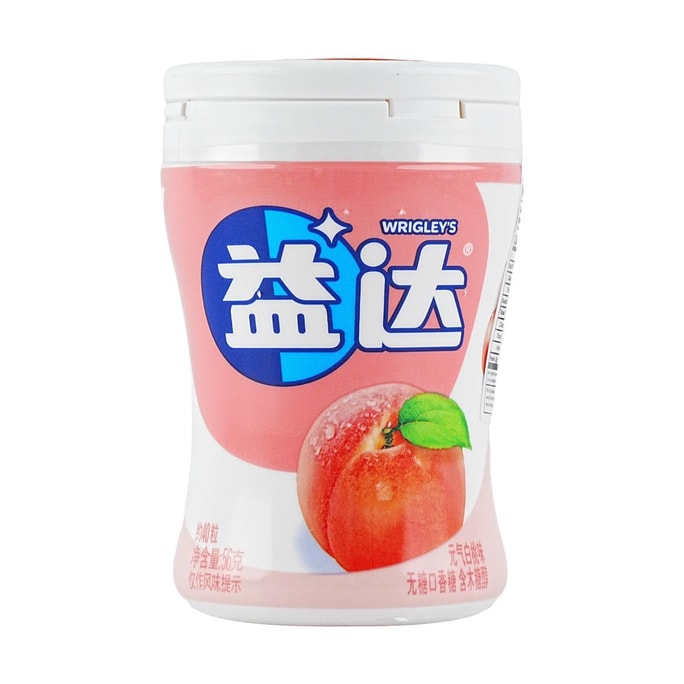 Extra 40 Pieces of Chewing Gum Fresh Peach Flavor,1.97 oz