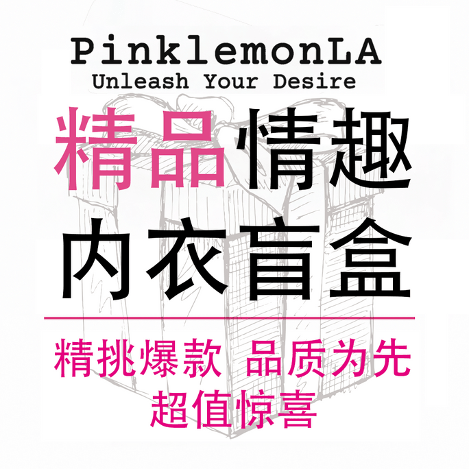 美国 PinklemonLA 精品情趣内衣盲盒 | 品质优先 | 精选爆款 | 超值惊喜 - 精挑3件装