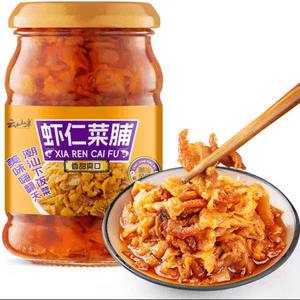 【中国直邮】  云山半 潮汕特产虾仁菜脯 爽脆萝卜干酱腌菜下饭小菜配粥拌面调料230g