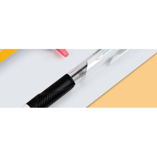 【日本直邮】UNI三菱铅笔 按动中油笔速干水性笔0.5mm黑色