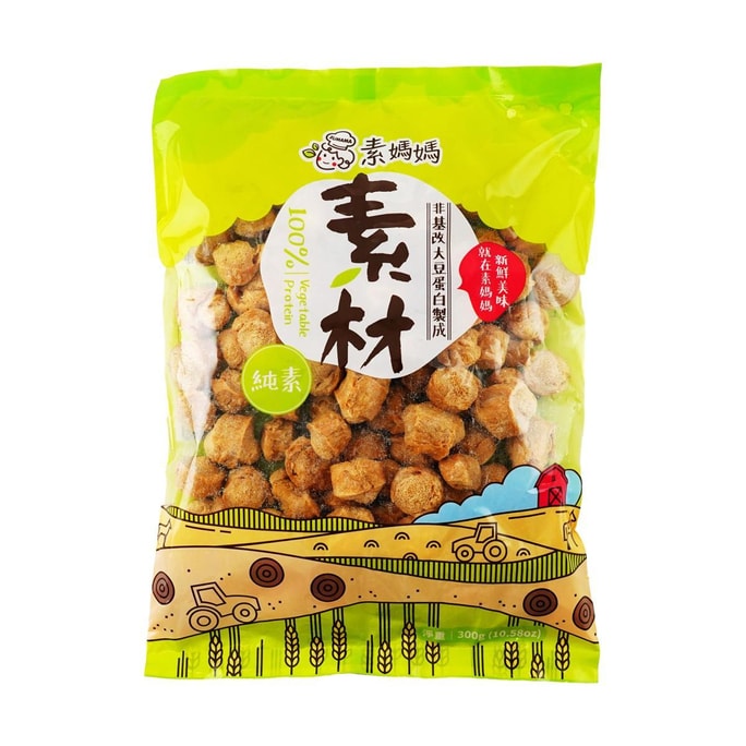 Textured Vegetable Soy Protein / Chunk , 10.58 oz
