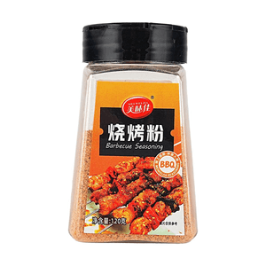 美味佳 烧烤粉 孜然辣椒复合调味料 120g【炭火风味 撒烤必备】