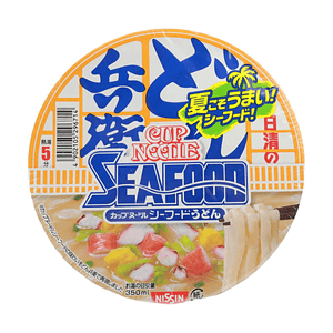 シーフードうどん 2.65oz【本格的な日本の味】【もちもちうどん麺】