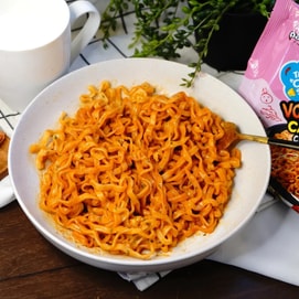 韩国PALDO八道 Carbonara奶油火鸡面 速食泡面 4连包 520g【超辣拌面】