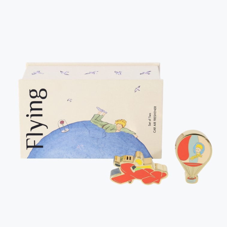 [중국 직배송] 야수 어린왕자 자동차 아로마테라피 향기 에어벤트 열기구 이끼 아침이슬 40*59mm*1상자 3