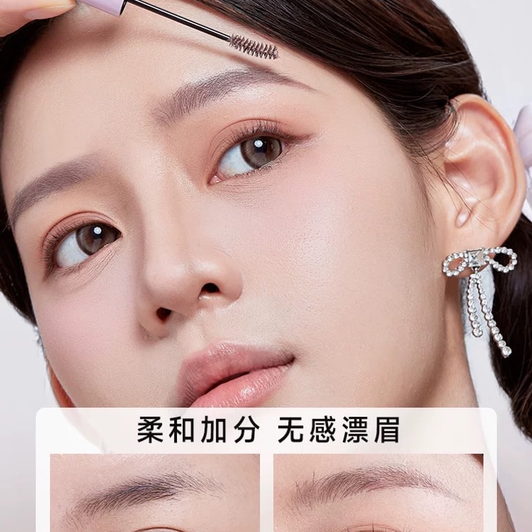 락 스위트하트 벨벳 매트 아이브로우 마스카라, 방수, 땀 방지, 오래 지속, 초보자도 사용하기 쉬움, 6.5mm 길이의 브러시 헤드로 부드럽고 자연스러운 눈매 연출. #2 생 코코넛, 검은색 및 자연 모발 색상에 적합 [데일리 애쉬 브라운]. 5