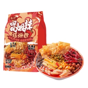 【中國直郵】 龍七爺 冒煙辣柳州螺螄粉 廣西特產螺獅粉速食 340g 1袋裝