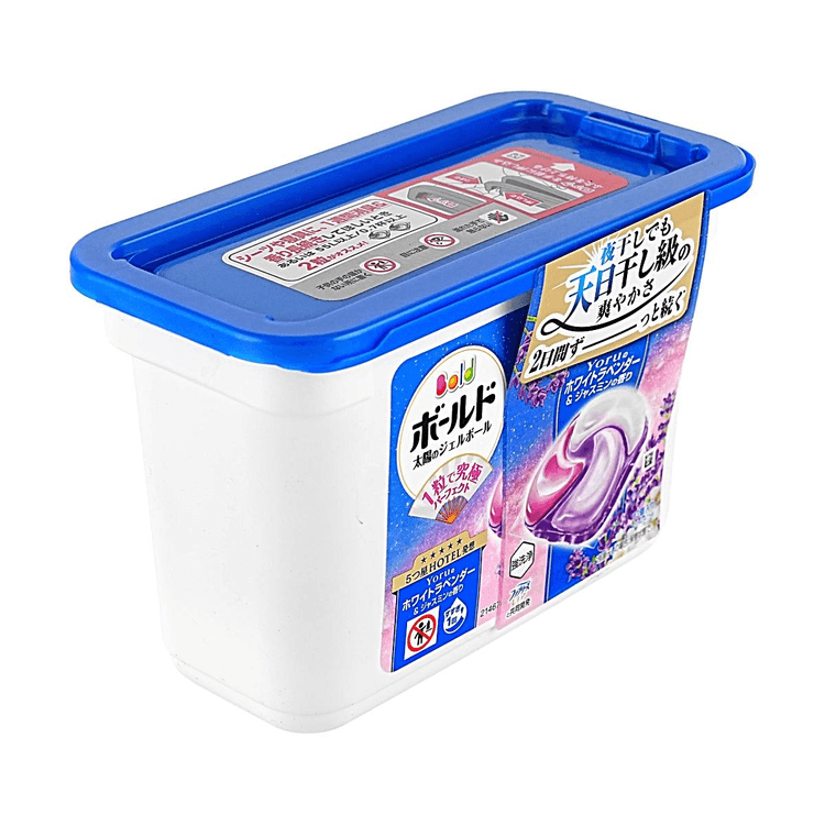 P&G BOLD 4D 洗濯洗剤ポッド #ホワイトラベンダー＆ジャスミン 13個