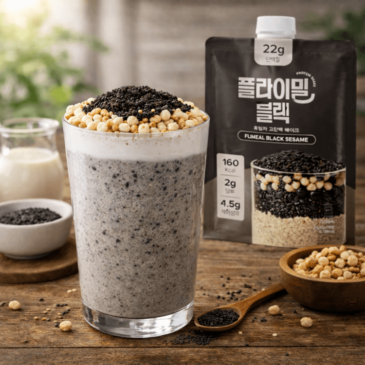 Flimeal Flimeal Protein Shake Black Sesame (45g * 7ea) - Yami.com