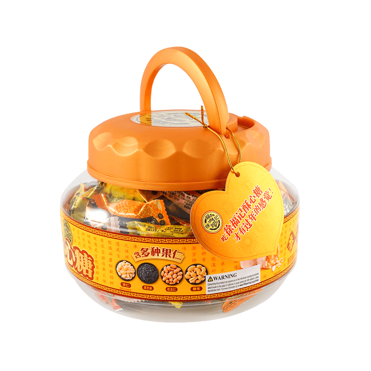Assorted Crispy Candy Bucket 600g 6